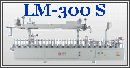 Оборудование INTERGRUP для производства окон – станок LM-300S для ламинирования оконного профиля с помощью холодного двухкомпонентного клея