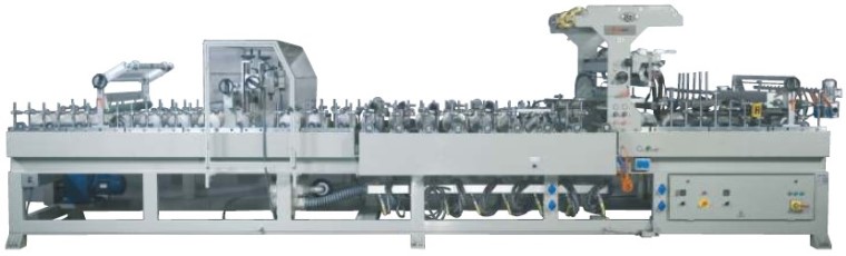 Оборудование оконного производства – станок LM-1400P для ламинирования ПВХ-профилей и панелей с помощью полиуретанового клея-расплава
