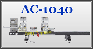 Оборудование для производства окон ПВХ KABAN: отрезной автоматизированный станок KABAN AC-1040
