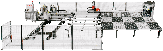 Автоматическая линия для сварки и зачистки окон KABAN TA-3010
