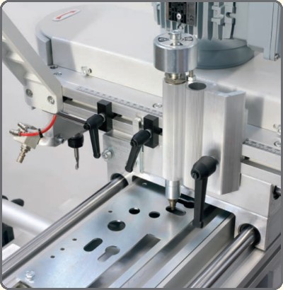 Оборудование MEPAL (Италия) для изготовления окон, MEPAL MASTER – ручной одноголовочный копировально-фрезерный станок