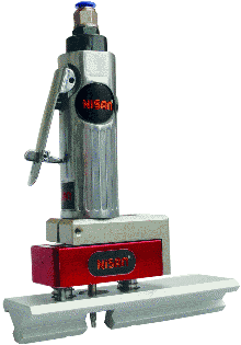 NISAN, оборудование для производства окон из ПВХ: «Nisan-15» станок для фрезерования водоотводных отверстий в ПВХ и Al